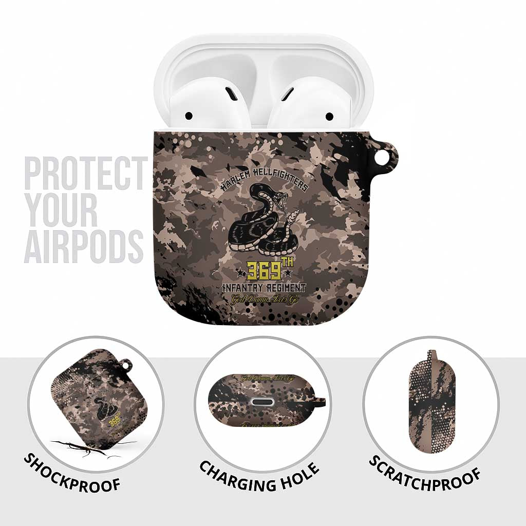 Harlem Hellfighters 369th Infantry Regiment Legacy AirPods Case God Damn Lets Go