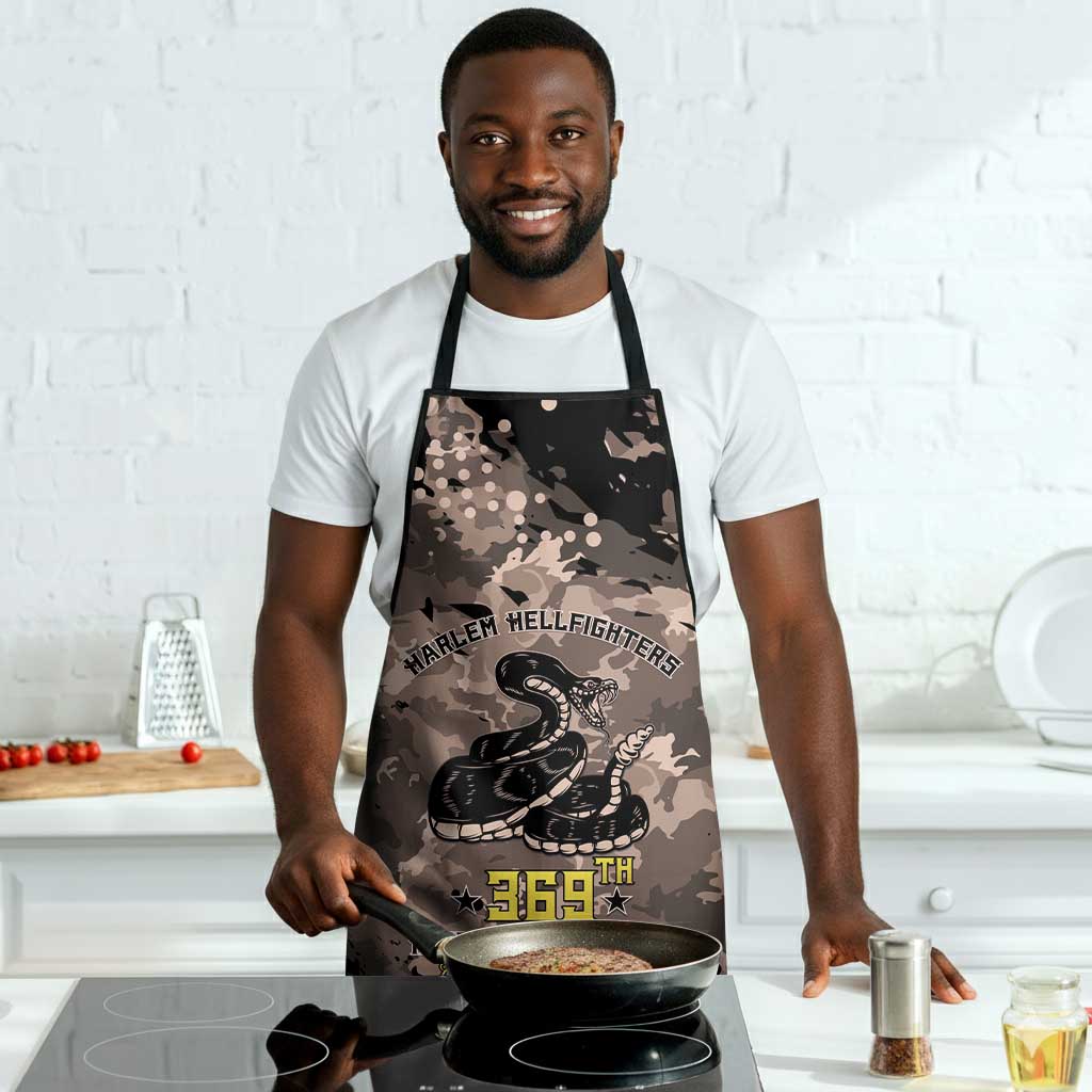 Harlem Hellfighters 369th Infantry Regiment Legacy Apron God Damn Lets Go