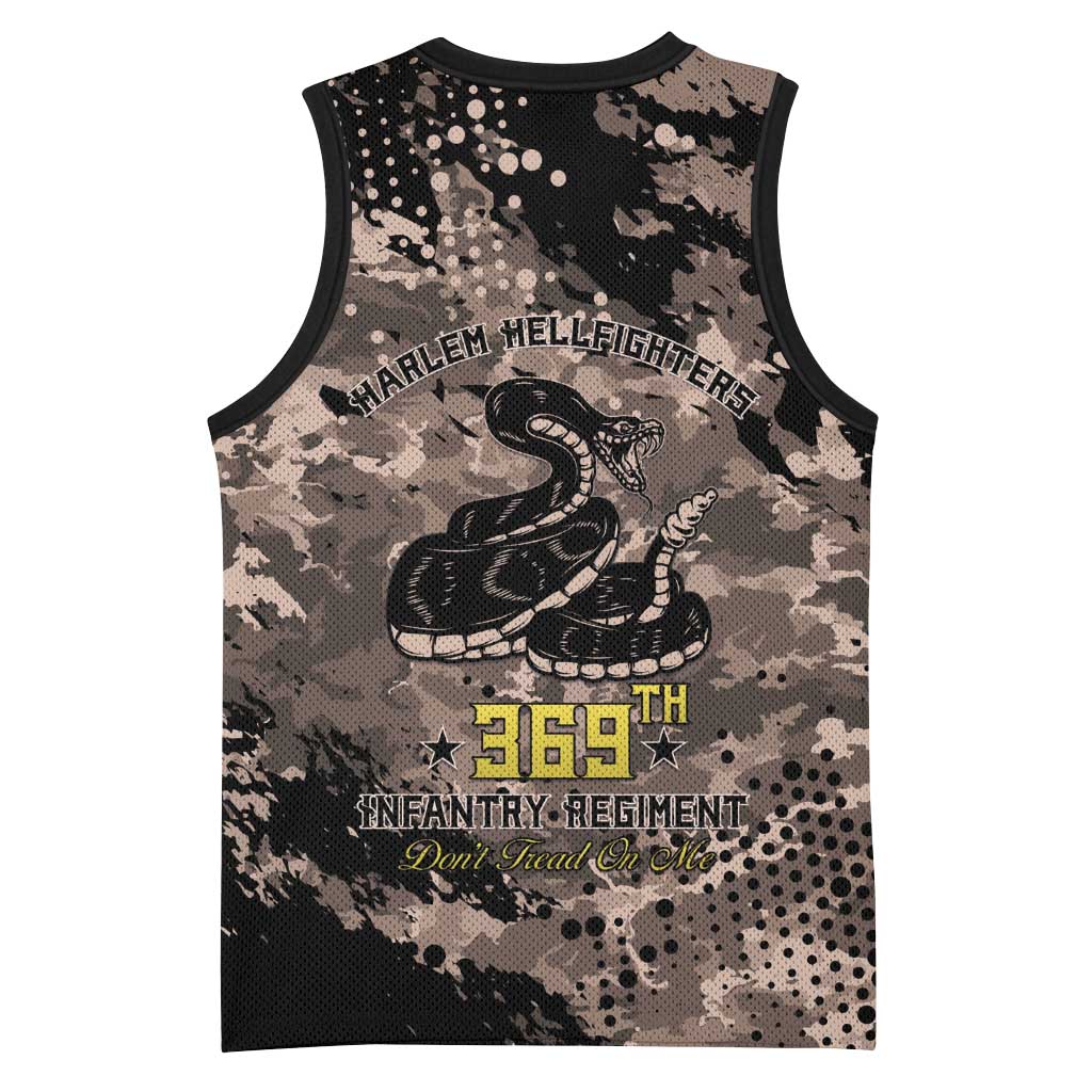 Harlem Hellfighters 369th Infantry Regiment Legacy Basketball Jersey God Damn Lets Go