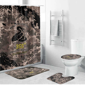 Harlem Hellfighters 369th Infantry Regiment Legacy Bathroom Set God Damn Lets Go