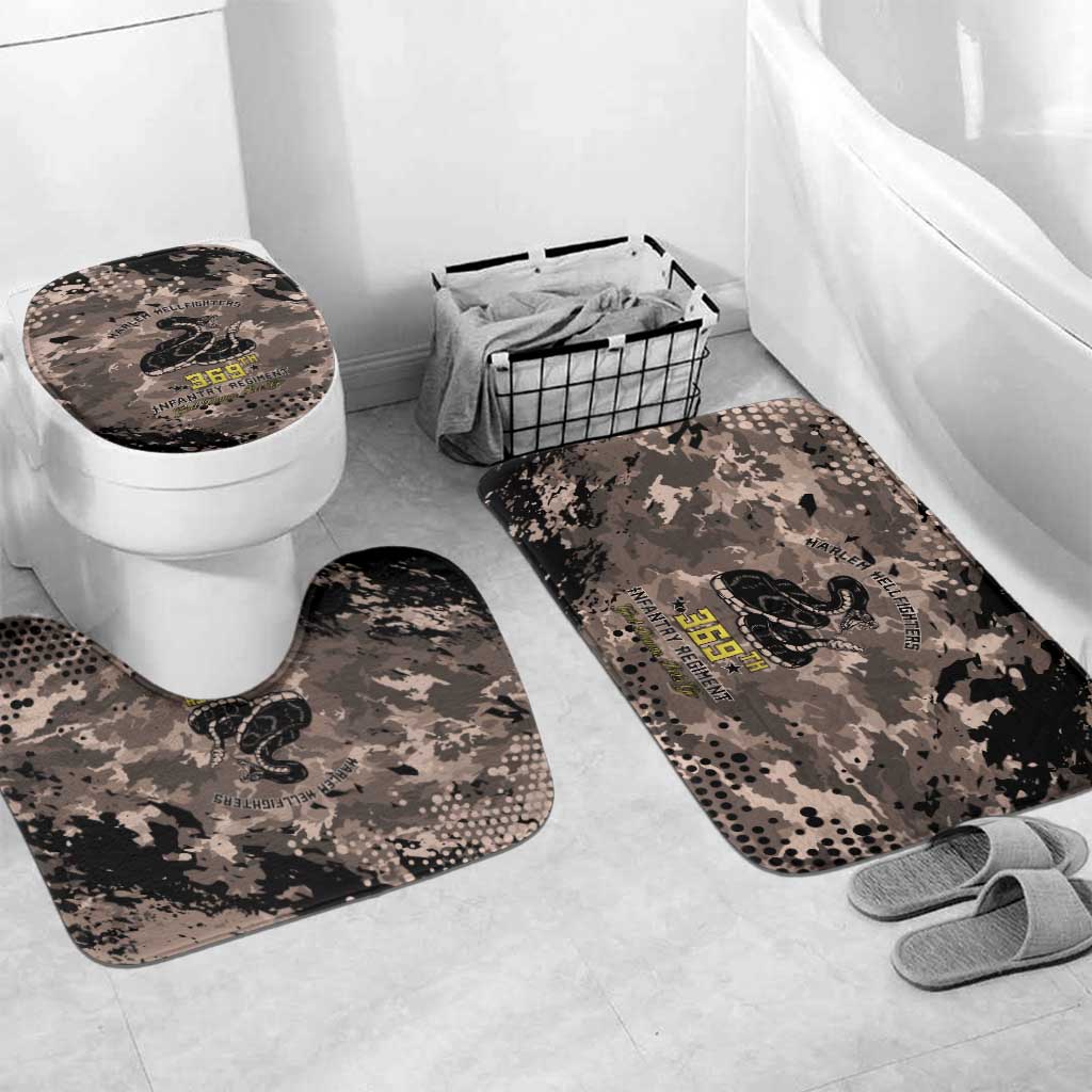 Harlem Hellfighters 369th Infantry Regiment Legacy Bathroom Set God Damn Lets Go