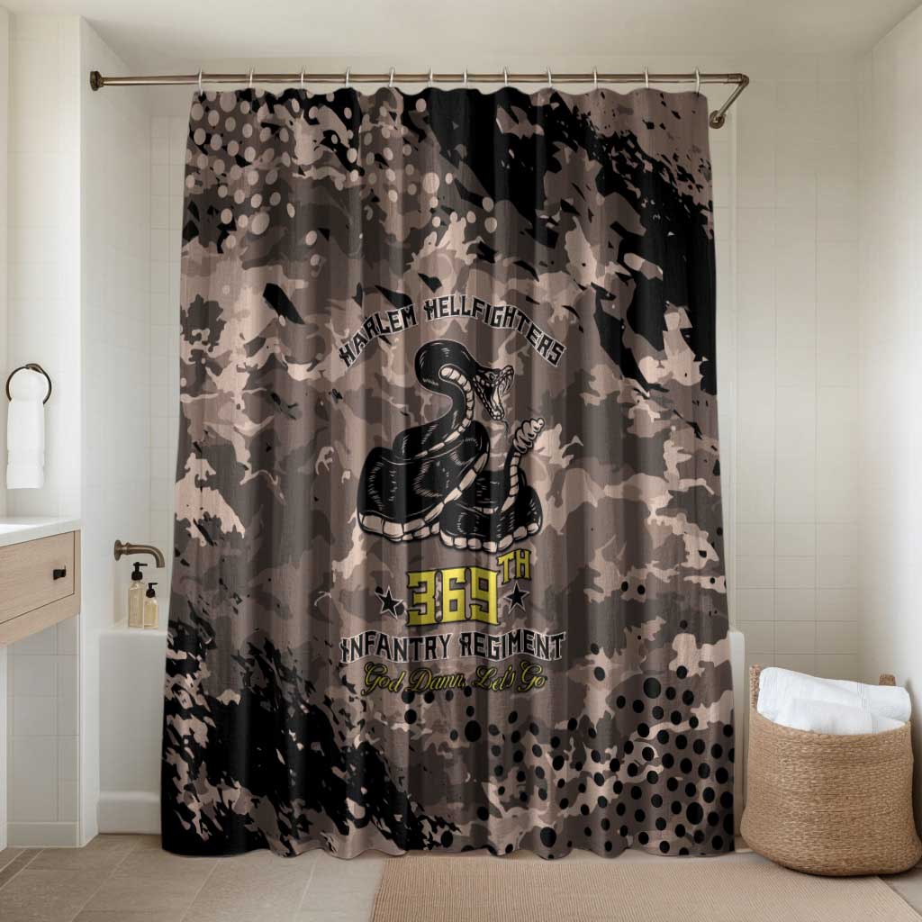 Harlem Hellfighters 369th Infantry Regiment Legacy Bathroom Set God Damn Lets Go