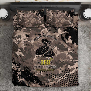 Harlem Hellfighters 369th Infantry Regiment Legacy Bedding Set God Damn Lets Go