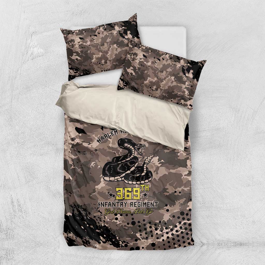 Harlem Hellfighters 369th Infantry Regiment Legacy Bedding Set God Damn Lets Go