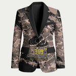 Harlem Hellfighters 369th Infantry Regiment Legacy Blazer God Damn Lets Go