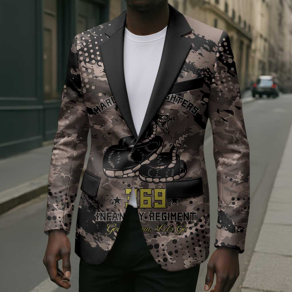 Harlem Hellfighters 369th Infantry Regiment Legacy Blazer God Damn Lets Go