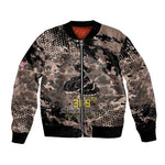 Harlem Hellfighters 369th Infantry Regiment Legacy Bomber Jacket God Damn Lets Go
