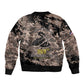 Harlem Hellfighters 369th Infantry Regiment Legacy Bomber Jacket God Damn Lets Go