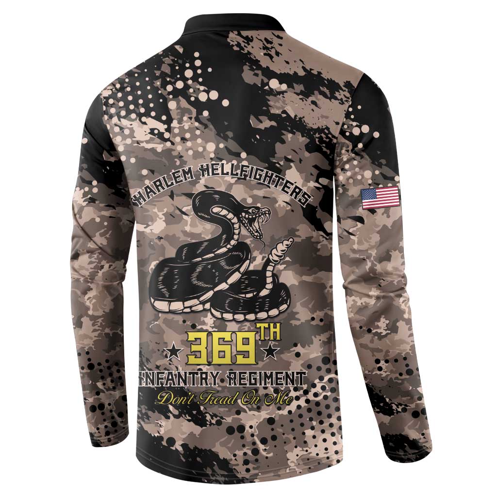 Harlem Hellfighters 369th Infantry Regiment Legacy Button Sweatshirt God Damn Lets Go