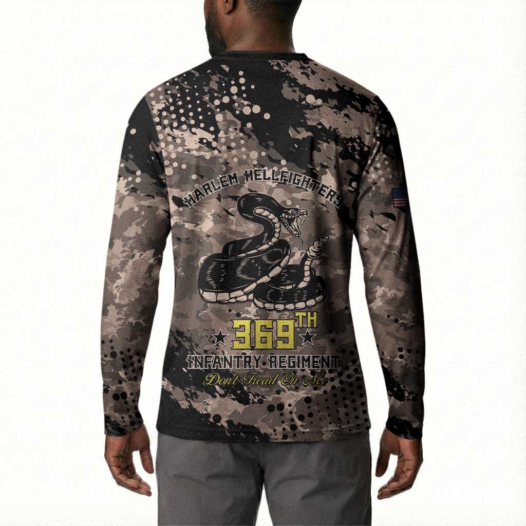 Harlem Hellfighters 369th Infantry Regiment Legacy Button Sweatshirt God Damn Lets Go