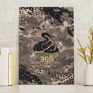Harlem Hellfighters 369th Infantry Regiment Legacy Canvas Wall Art God Damn Lets Go