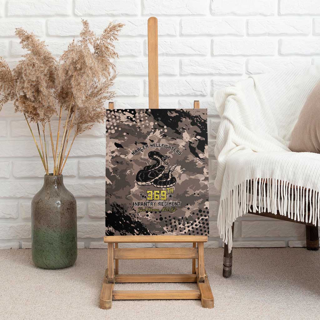 Harlem Hellfighters 369th Infantry Regiment Legacy Canvas Wall Art God Damn Lets Go