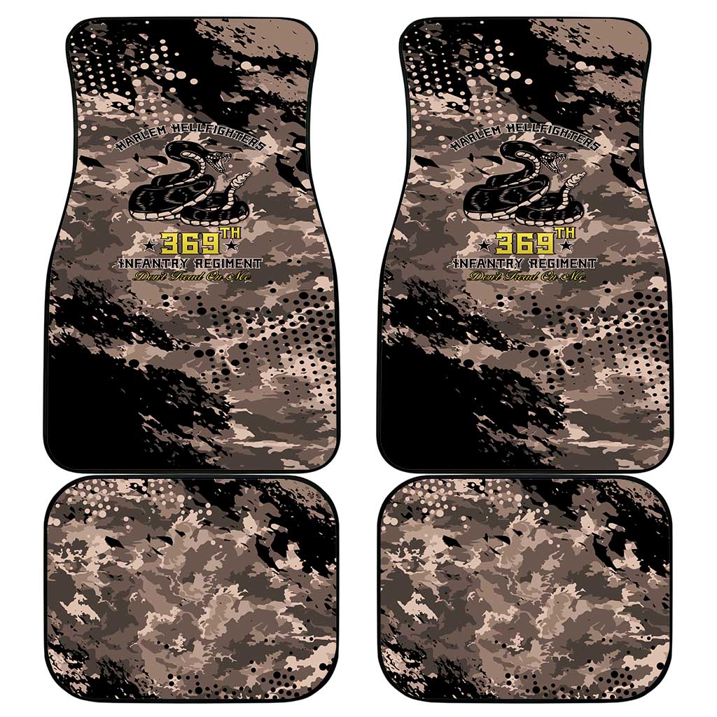 Harlem Hellfighters 369th Infantry Regiment Legacy Car Mats God Damn Lets Go