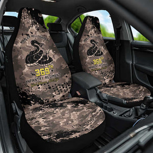 Harlem Hellfighters 369th Infantry Regiment Legacy Car Seat Cover God Damn Lets Go