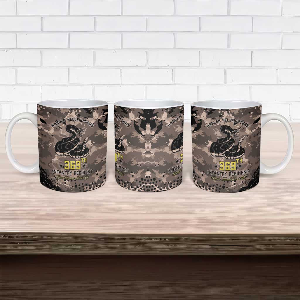 Harlem Hellfighters 369th Infantry Regiment Legacy Ceramic Mug God Damn Lets Go