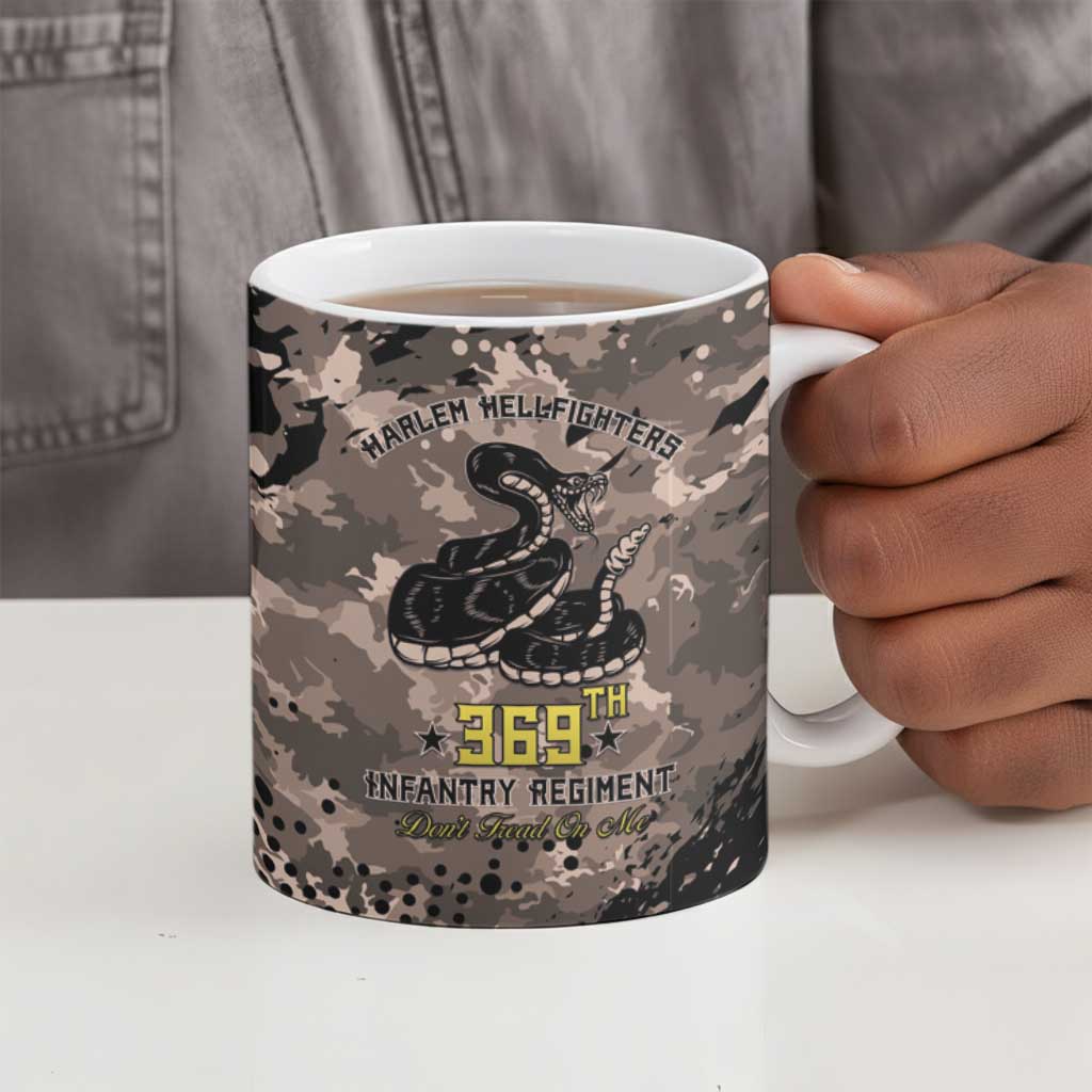 Harlem Hellfighters 369th Infantry Regiment Legacy Ceramic Mug God Damn Lets Go
