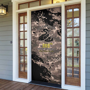 Harlem Hellfighters 369th Infantry Regiment Legacy Door Cover God Damn Lets Go