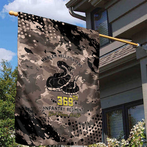 Harlem Hellfighters 369th Infantry Regiment Legacy Garden Flag God Damn Lets Go