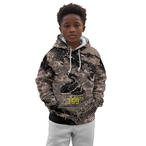 Harlem Hellfighters 369th Infantry Regiment Legacy Kid Hoodie God Damn Lets Go