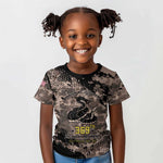 Harlem Hellfighters 369th Infantry Regiment Legacy Kid T shirt God Damn Lets Go