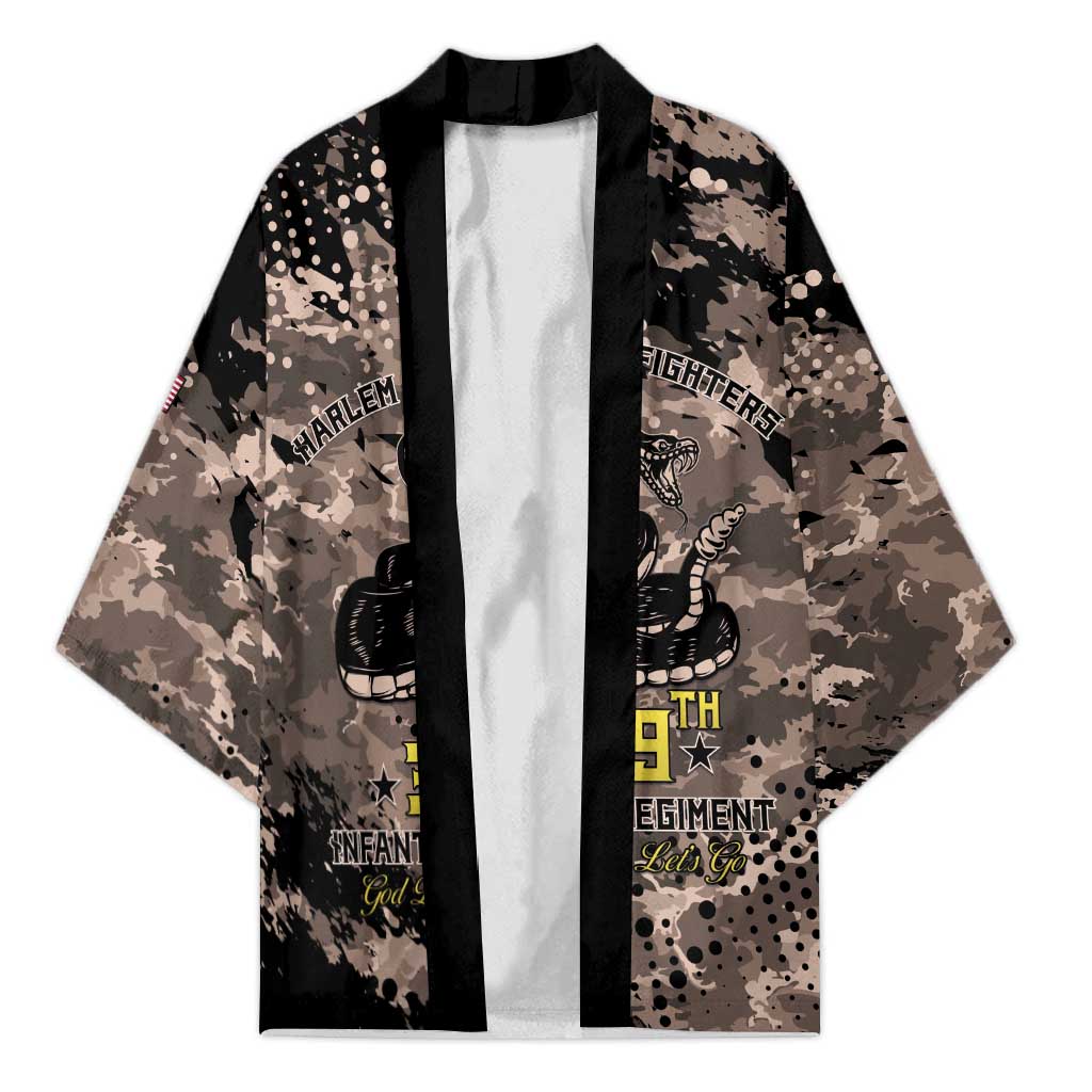 Harlem Hellfighters 369th Infantry Regiment Legacy Kimono God Damn Lets Go