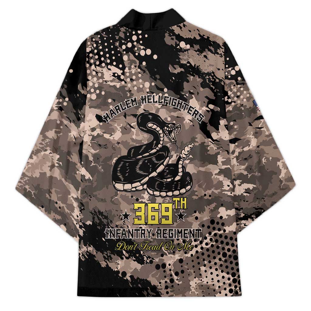 Harlem Hellfighters 369th Infantry Regiment Legacy Kimono God Damn Lets Go