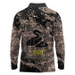Harlem Hellfighters 369th Infantry Regiment Legacy Long Sleeve Polo Shirt God Damn Lets Go