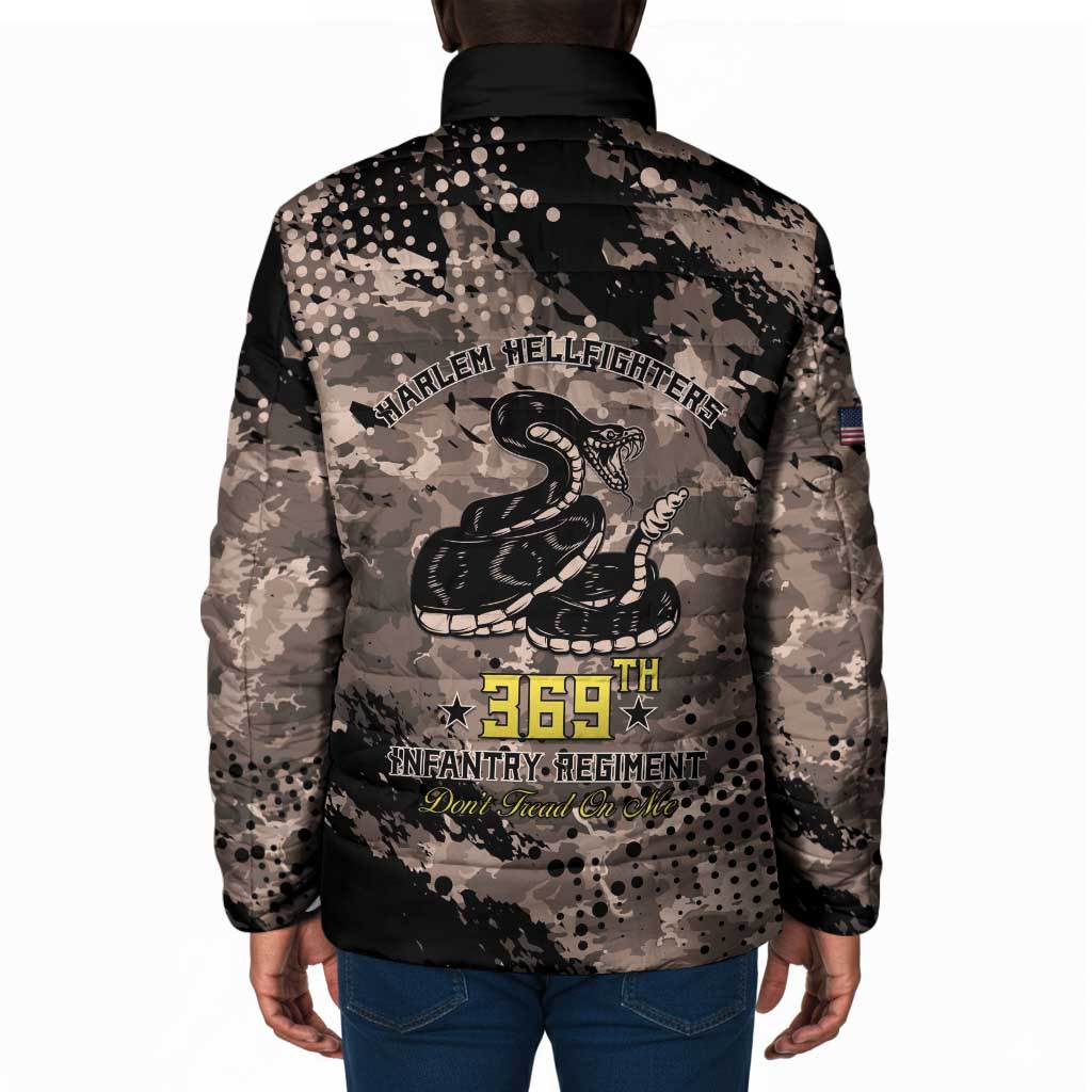 Harlem Hellfighters 369th Infantry Regiment Legacy Padded Jacket God Damn Lets Go