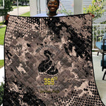 Harlem Hellfighters 369th Infantry Regiment Legacy Quilt God Damn Lets Go