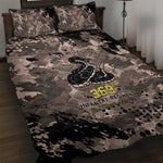 Harlem Hellfighters 369th Infantry Regiment Legacy Quilt Bed Set God Damn Lets Go