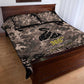 Harlem Hellfighters 369th Infantry Regiment Legacy Quilt Bed Set God Damn Lets Go