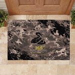 Harlem Hellfighters 369th Infantry Regiment Legacy Rubber Doormat God Damn Lets Go