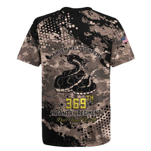 Harlem Hellfighters 369th Infantry Regiment Legacy Rugby Jersey God Damn Lets Go