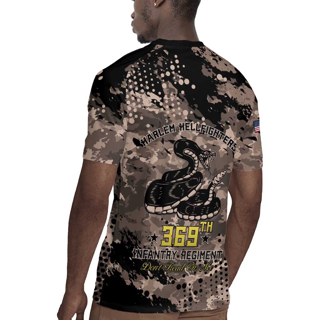 Harlem Hellfighters 369th Infantry Regiment Legacy Rugby Jersey God Damn Lets Go