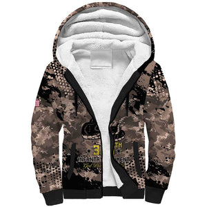 Harlem Hellfighters 369th Infantry Regiment Legacy Sherpa Hoodie God Damn Lets Go