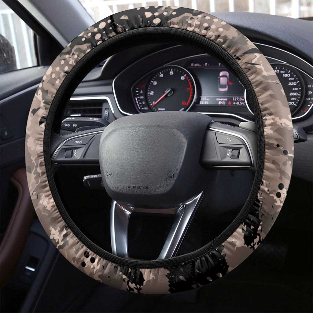 Harlem Hellfighters 369th Infantry Regiment Legacy Steering Wheel Cover God Damn Lets Go