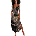 Harlem Hellfighters 369th Infantry Regiment Legacy Summer Maxi Dress God Damn Lets Go