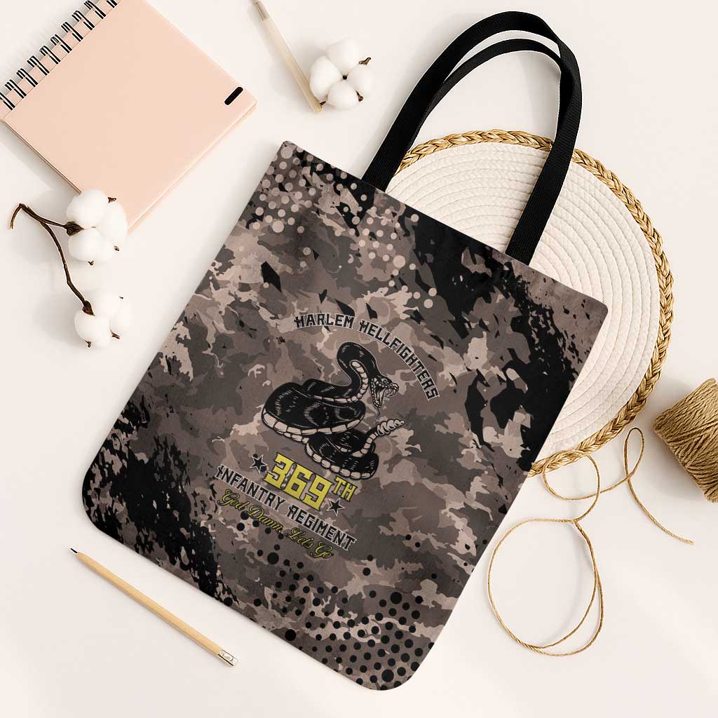 Harlem Hellfighters 369th Infantry Regiment Legacy Tote Bag God Damn Lets Go
