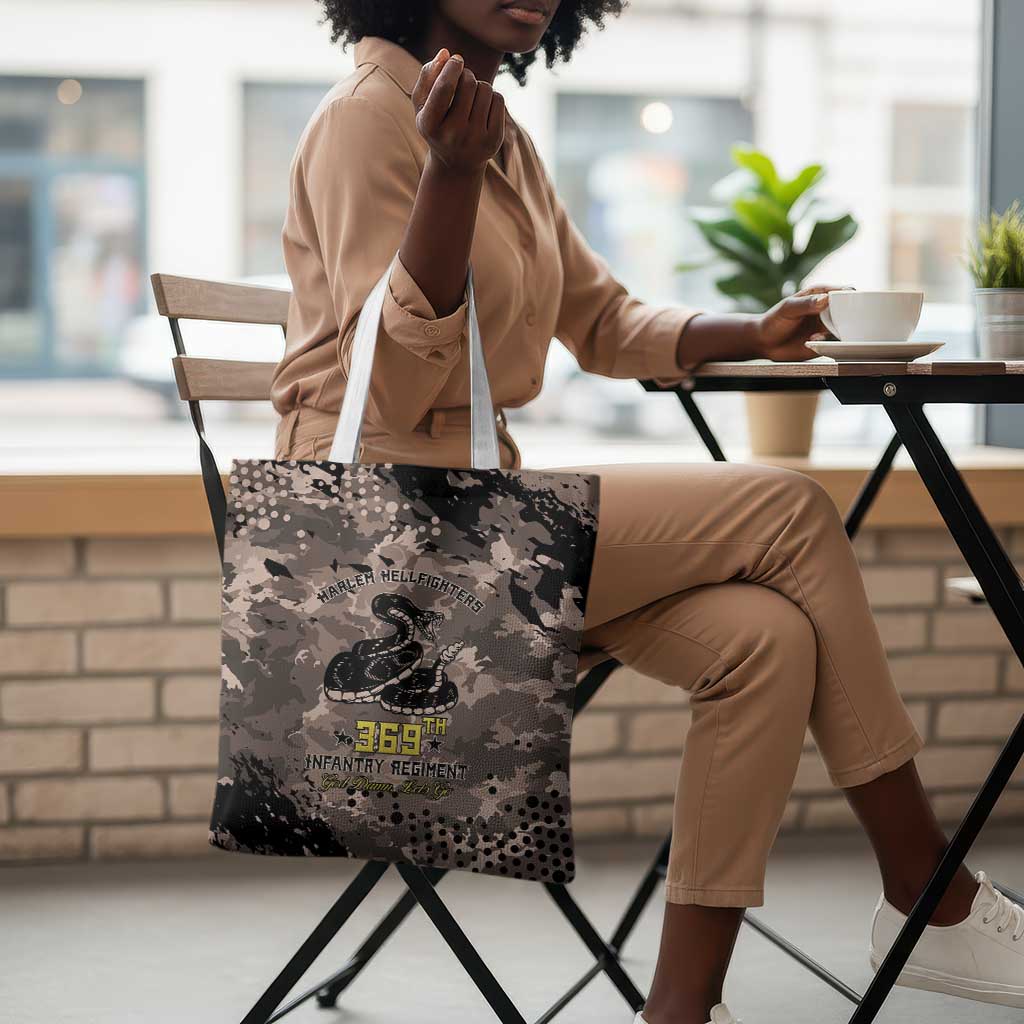 Harlem Hellfighters 369th Infantry Regiment Legacy Tote Bag God Damn Lets Go