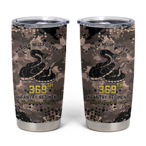 Harlem Hellfighters 369th Infantry Regiment Legacy Tumbler Cup God Damn Lets Go