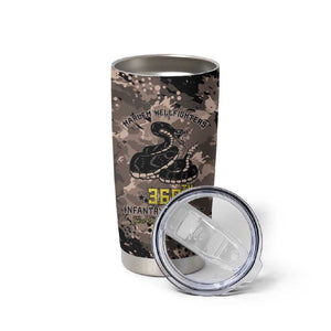 Harlem Hellfighters 369th Infantry Regiment Legacy Tumbler Cup God Damn Lets Go