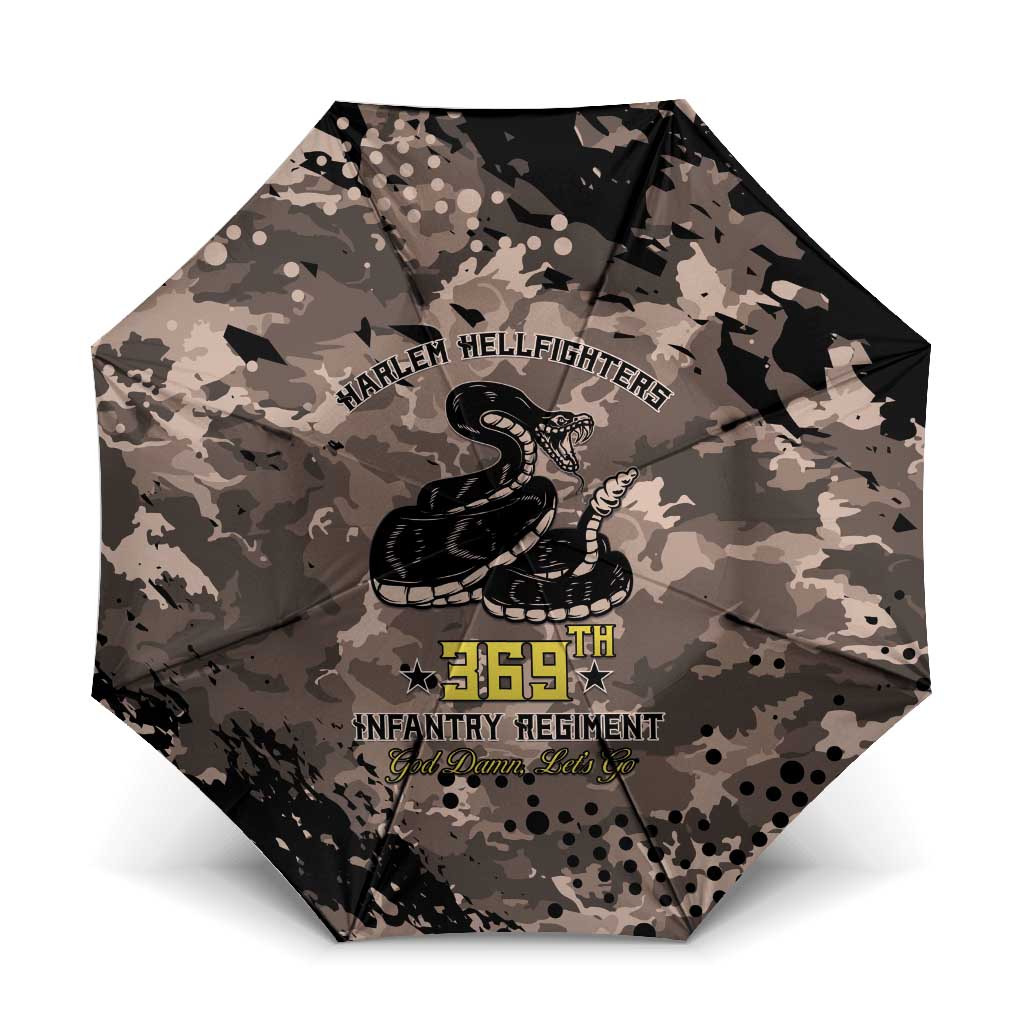 Harlem Hellfighters 369th Infantry Regiment Legacy Umbrella God Damn Lets Go