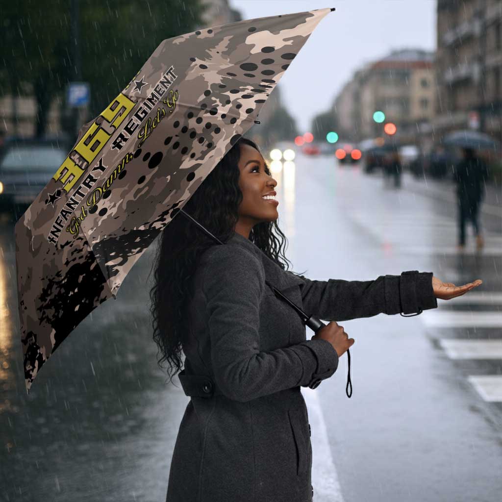 Harlem Hellfighters 369th Infantry Regiment Legacy Umbrella God Damn Lets Go