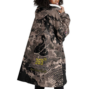 Harlem Hellfighters 369th Infantry Regiment Legacy Wearable Blanket Hoodie God Damn Lets Go