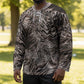 African Safari Zebra Leopard Swirl Pattern Hockey Jersey