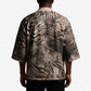 African Safari Zebra Leopard Swirl Pattern Kimono