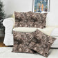 African Safari Zebra Leopard Swirl Pattern Pillow Cover