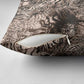 African Safari Zebra Leopard Swirl Pattern Pillow Cover