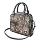 African Safari Zebra Leopard Swirl Pattern Shoulder Handbag