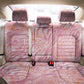African Zebra Leopard Pattern Back Car Seat Cover Blush Savannah